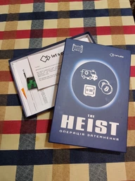 Настільна гра Let's play The Heist Операція затемнення