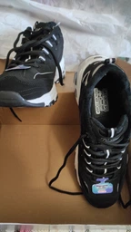 Жіночі кросівки Skechers D`Lites Freeze Talk Black/White 36 Білий 66666125-BLK фото від покупців 5