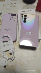 Мобильный телефон Samsung Galaxy A35 5G 8/256GB Lilac (SM-A356BLVGEUC) фото от покупателей 6