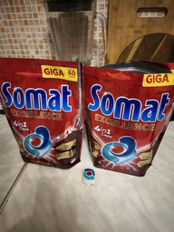 Таблетки для посудомийної машини Somat Somat 28 ма фото від покупців 2