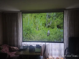 ATRIA настенный с механизмом возврата ECO-серия 100" (4:3) 203 х 153 см (MWM-NTSC-100D) фото от покупателей 12