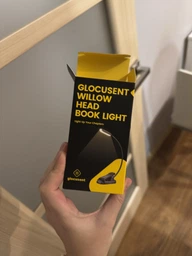 Лампа аккумуляторная Glocusent Mini clip-on book light универсальная настольная лампа 1600/3000/5000K Черная (X002)