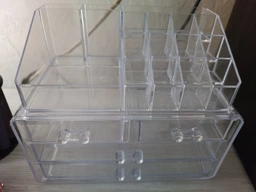 Органайзер для косметики Настільний акриловий Cosmetic Storage Box Бокс фото від покупців 5