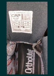 Чоловічі термо черевики CMP Rigel Mid Trekking Shoes WP 3Q12947-U951 45 29 см (11310265)