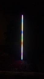 Напольная угловая светодиодная RGB LED лампа - торшер для спальни 1.2 м фото от покупателей 2