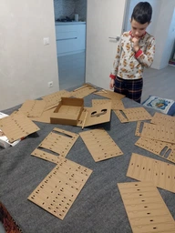 Картонный 3D пазл-конструктор Cartonic 3D Puzzle Guitar (CARTGUITAR)