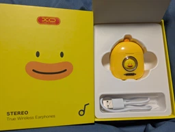 Бездротові навушники XO G6 TWS Type C Bluetooth V5.1 35/400mAh 5h Yellow