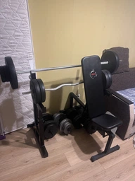 Стійки під штангу з страховкою 50х50 мм (Т-подібна) А120 Чорні Hardcore GYM фото від покупців 1