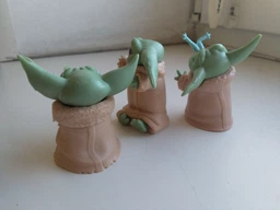 Набор фигурок 5в1 Малыш Йода из сериала "Звездные войны" Mandalorian, Star Wars, Mandalorian, 6 см (BYS1) фото от покупателей 1