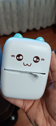 Портативный детский мини принтер (Mini Printer) + 13 бумаг и набор ручек или фломастеров фото от покупателей 2