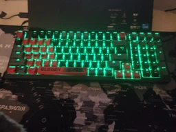 Клавіатура A4Tech Bloody S98 Sports RGB Red Black фото від покупців 9
