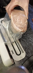 Вакууматор для продуктов сухих и влажных вакуумный упаковщик для еды бытовой домашний кухонный компактный Vacuum Sealer + 10 вакуумных пакетов в подарок фото от покупателей 5
