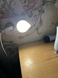 Ночник в розетку OSRAM LUNETTA RAINDROP DIM 0.5W 15lm 3000K с датчиком освещенности (4099854530593) фото от покупателей 1