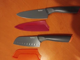 Нож сантоку Tefal Fresh Kitchen с чехлом 12 см (K1220104) фото от покупателей 6