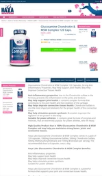 Глюкозамін Хондроїтин МСМ Haya Labs Ultimate Glucosamine Chondroitin&MSM 90tabsв упаковці (VMD-1206163) фото від покупців 7