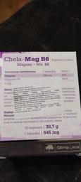 Вітаміни та мінерали Olimp Sport Nutrition Chela-Mag B6, 30 капсул
