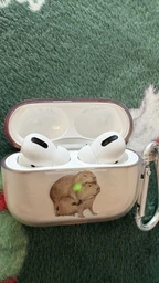 Набор амбушюр 2 пары силиконовые Grendio для наушников AirPods Pro, размер М, Белые (2049054) фото от покупателей 1