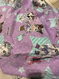 Простирадло на гумці Бязь Lola dolls Рожевий 90*190 висота 25 см фото від покупців 1