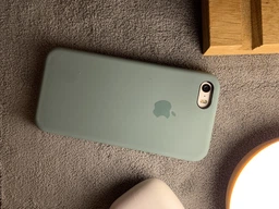 Чехол Silicone case для IPhone 5/5s (015) Azure синий фото от покупателей 2