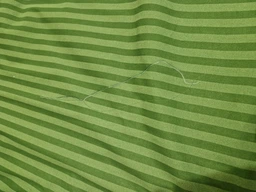 Комплект постільної білизни MirSon Ranforce Elite Полуторний 143х210 см 17-0612 Stripe Emerald Ранфорс (2200008201227)