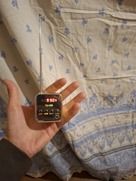 Портативна колонка Lem Berger, з FM-радіо, Bluetooth, Роз'ємами micro SD/TF/USB, RGB-підсвічування, TD-V26, червона фото від покупців 1