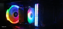 Корпус 1stPlayer F4-3R1 Color LED Black 500W фото от покупателей 4
