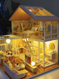 3D Румбокс "Sweet Time" Кукольный Домик Конструктор DIY DollHouse от CuteBee (M2001) фото от покупателей 1