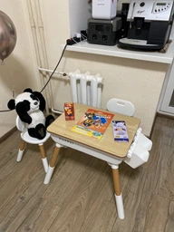 Дитячий столик зі стільчиком POPPET Мультивуд Грін 3 в 1 (PP-010GN) фото від покупців 7