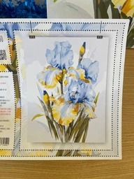 Картина по номерам Origami Яркие ирисы 40х50 см (LW31600)