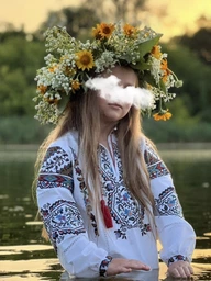 Вишита сорочка для дівчинки Казка MEREZHKA розмір 158