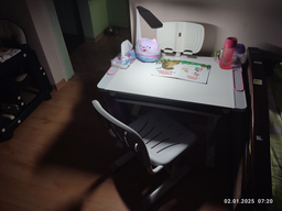 Комплект мебели Cubby парта + стул трансформеры Lupin Grey (Lupin grey KIDS FURNITURE)