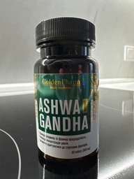 Натуральная добавка Golden Pharm Ashwagandha, 90 таблеток фото от покупателей 1