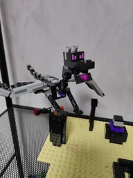 Детский конструктор Minecraft последняя битва с эндер-драконом набор из кубиков и минифигурками охотник на драконов кристалл края обсидиановый столб очарованный лук зелья 228 деталей развивающая игрушка для детей 73441 фото от покупателей 1