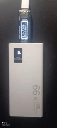 Павербанк (Power Bank) 10000 / Внешний аккумулятор черный 66W фото от покупателей 4