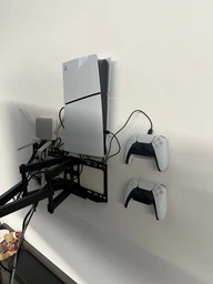 Крепление на стену ViMount PlayStation 5 PS5 Slim черный фото от покупателей 14