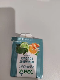 Чорний чай з бергамотом і цитрусом Tea Moments Bergamot Bouquet 50 пакетів в індивідуальних конвертах