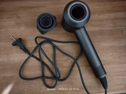 Фен для волосся Leafless Hair Dryer професійний потужний фен 1 насадка 1600 Вт Macarun