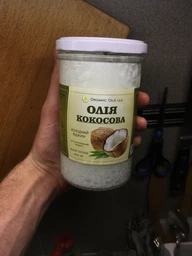 Масло Organic Oils Кокосовое холодного отжима 500 мл (4820188520994) фото от покупателей 7