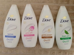 Набор гелей для душа Dove Релакс Терапия 250 мл х 4 шт (8720182998910) фото от покупателей 1