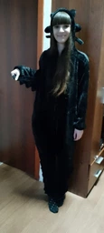 Женская кигуруми пижама взрослая и подростковая Kigurumi Дракон Беззубик Черный M 155-165 см. (1072)