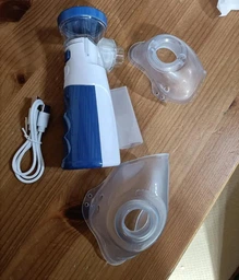 Портативный ингалятор небулайзер Mesh Nebulizer JSL-W302 фото от покупателей 12