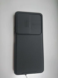 Карбоновая накладка Nillkin Camshield (шторка на камеру) для Xiaomi Redmi K50 / K50 Pro Черный / Black фото от покупателей 1