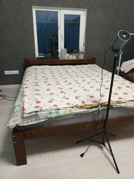 Ліжко двоспальне Гранд Никола палісандр 160х200 см (14715053) фото від покупців 1
