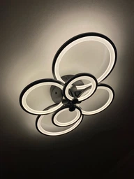Потолочная LED люстра, светильник светодиодный черный Sunlight 5332/2+2+2 фото от покупателей 2
