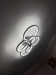 Потолочная LED люстра, светильник светодиодный черный Sunlight 5332/2+2+2 фото от покупателей 1