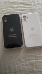 Чехол Silicone Full case camera SQUARE (квадратные) для IPhone 11 Black (25) чёрный фото від покупців 1