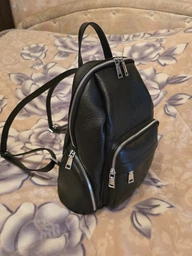 Рюкзак женский из натуральной кожи 06 BagTur Цвет белый 02060102 фото от покупателей 1