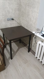 Стіл кухонний Ferrum-decor Дієго 75x90x90 Чорний ДСП Сан-Маріно 16мм (DIE0016)