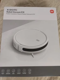 Робот-пилосос Xiaomi Robot Vacuum E10 з док станцією для сухого та вологого прибирання білого кольору фото от покупателей 3