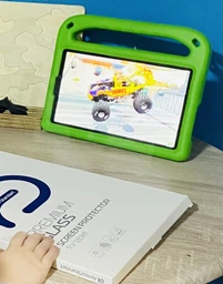 Детский чехол Kids Case на планшет Xiaomi Redmi Pad SE (8.7") 2024 / зеленый